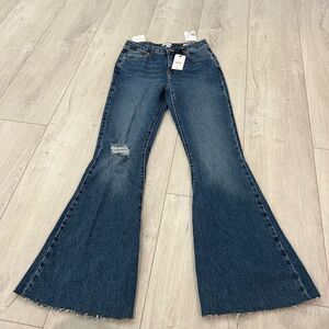 Forever 21 mid rise flare jeans size 27|